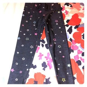 Terez navy star leggings